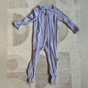 Kyte Baby Zippered Footie in Lilac
